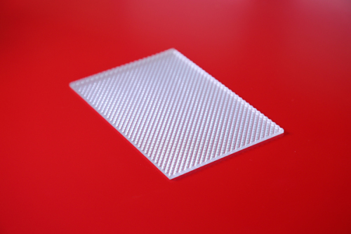 Prismatic Light diffused polycarbonate solid Sheet