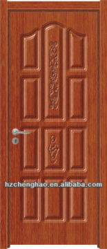 Security interior carved wood door