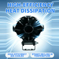 24W High Brightness Motorcycle Headlights Led Spot Lights