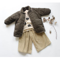 Children's Retro Loose Cotton Coat