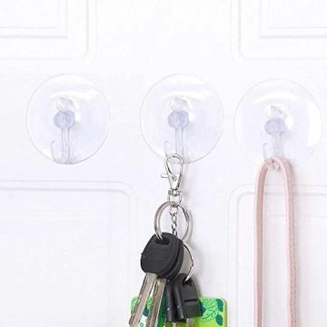 Strong Mini Clear Suction Cups for Glass and Plastic