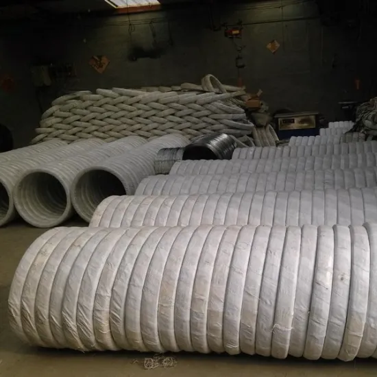 galvanized oval wire of Smooth 16/14