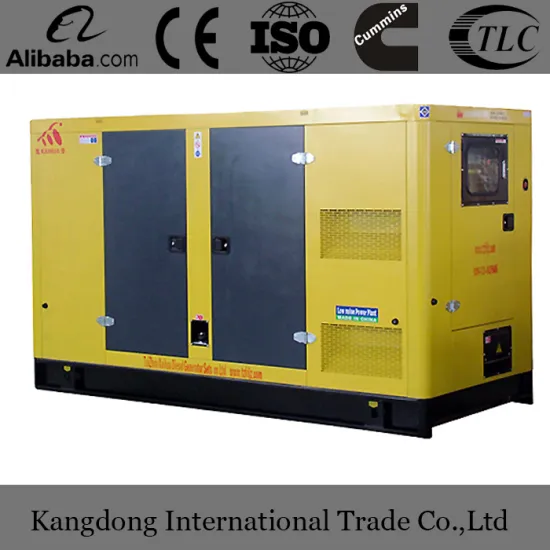 Best Quality Strong Power Silent Diesel Generator by Cummin 100kw 125Kva