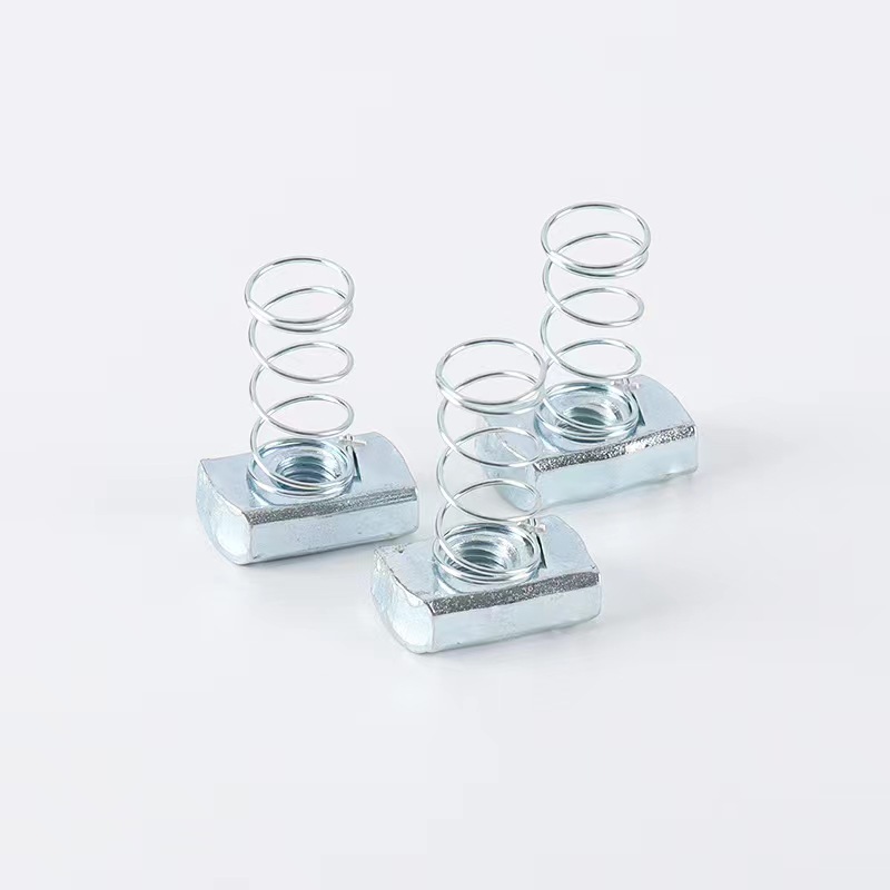 Zinc Plated Spring Nut