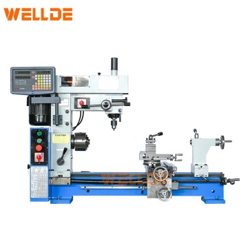 High-Quality WELLDE Hq800 Combined Mini Metal Lathe Machine: Precision Engineering at Your Fingertips