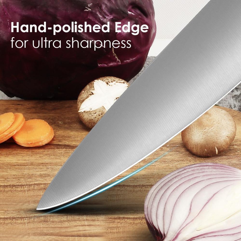 Aço inoxidável 8 polegadas faca de cozinha