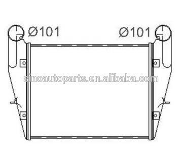 INTERCOOLER 4401-3001 3MD538 FOR MACK CH600 TRUCK