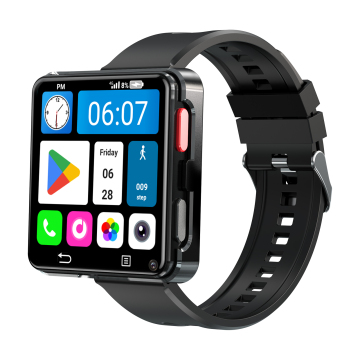 2,64 Zoll großer Leinwand 4G Smart Watch mit GPS, 32 GB ROM, Android 11