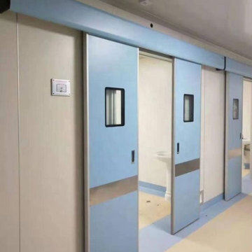 Wholesale Medical Purification Room HPL Aluminum Wood Medical Doors