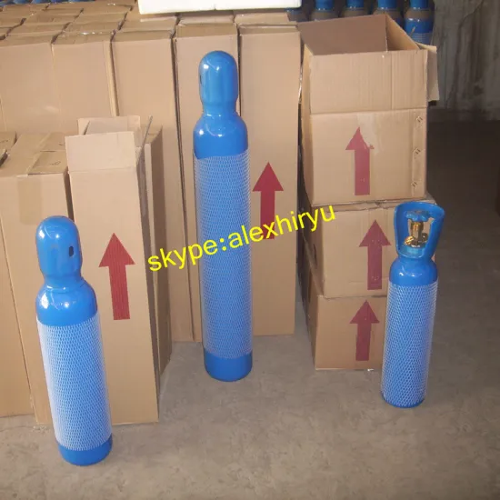 150bar Gas Cylinder 10L Steel Cylinder Nitrogen Air Argon Oxygen Cylinder