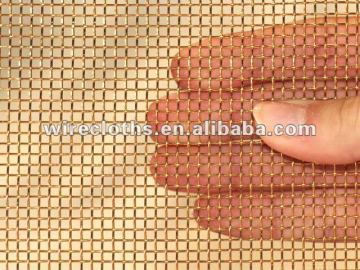 brass copper crimped wire mesh, brass bronze copper crimped wire mesh for screen/filter