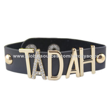 2014 creative design leather bracelets