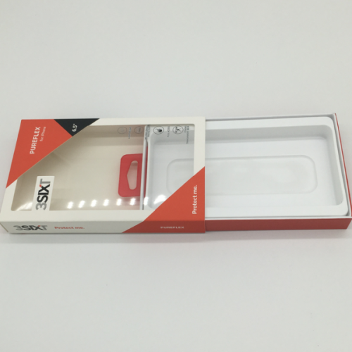 Custom printing art paper box with blister tray