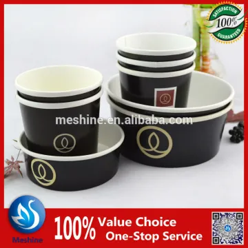 Whole Size of Disposable Paper Salad Cup, Paper fruit Salad Bowl, Salad container