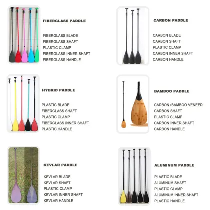 Padell Surf 3-Section Full Carbon Fiber 7.0 Blade Stand Up Paddleboard