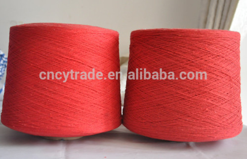 colorful many plys cotton recycle yarn for fabric