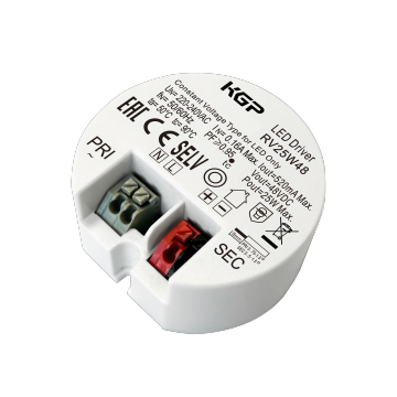 Piccolo driver LED rotondo CV