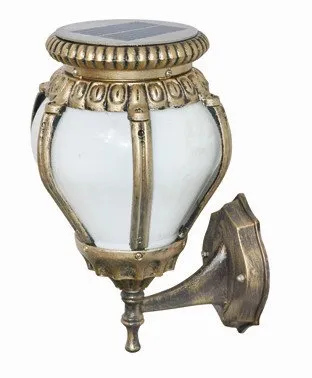 Led / Lvd 12v 9w Outdoor Exterior Wall Mounted Lights Solar Powered 2720 — 6500k