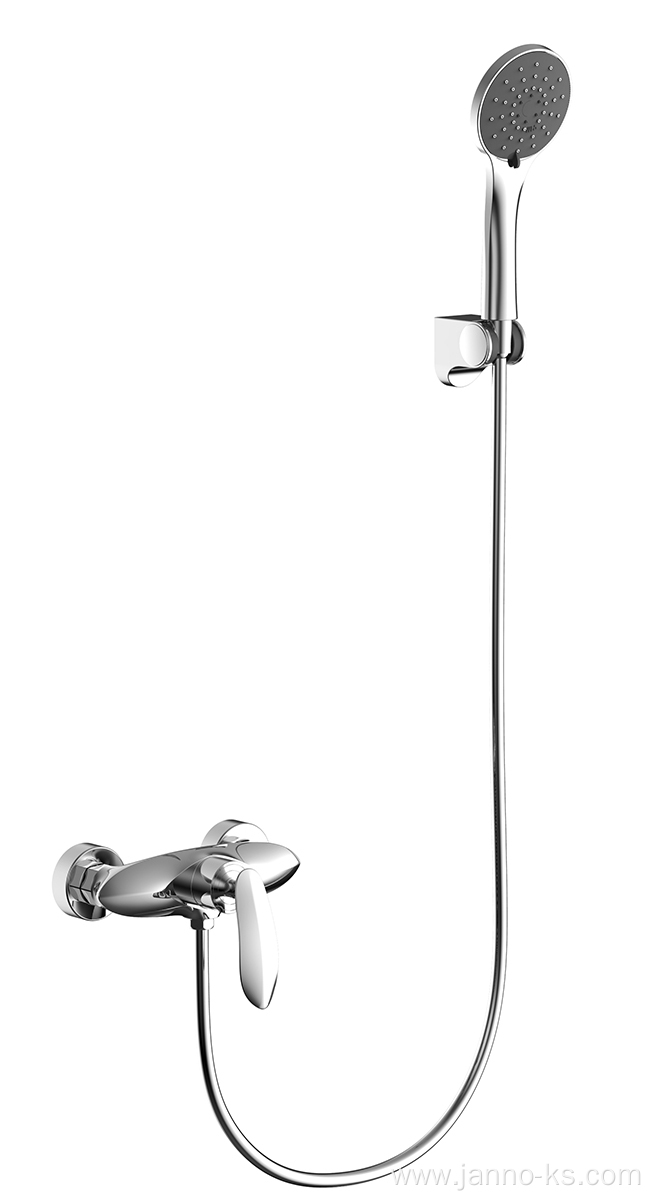 Bathroom Single Lever Bath Shower Chrome Mixer Faucet