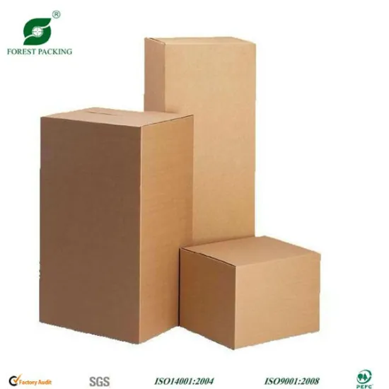Plain Shipping And Moving Corrugated Paper Box