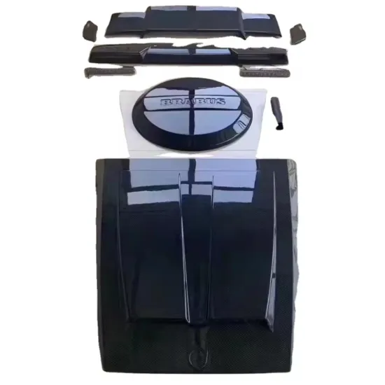 Carbon Fiber Body Kit for Mercedes Benz G Class W464 - Small Package Includes Hood and Roof Lights