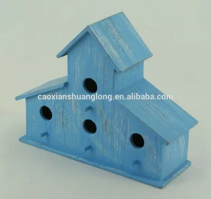 wooden craft toysmith painted -a-birdhouse kit hanging birdhouse
