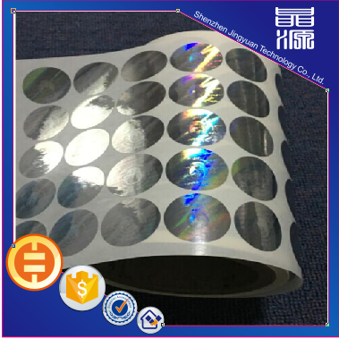 3D Anti-fake PET Hologram Sticker Label