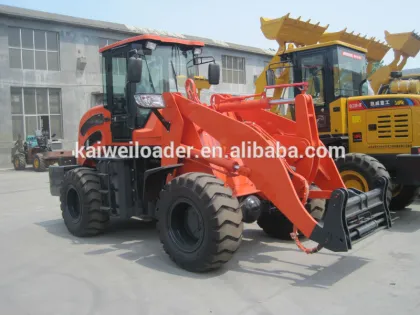 Qingzhou 2 ton mini loader with brand new heavy equipments