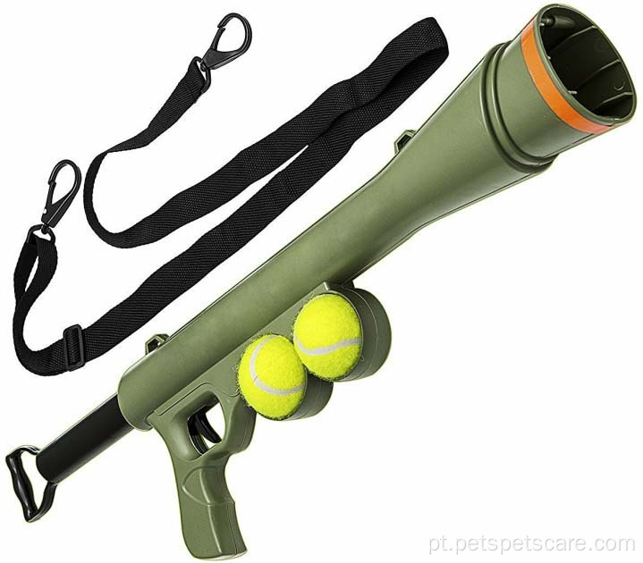 Pet Dog Gun Catapult Brinquedos de quebra -cabeça ao ar livre