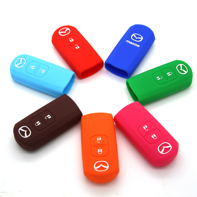2 Buttons Mazda Silicon Key Shell