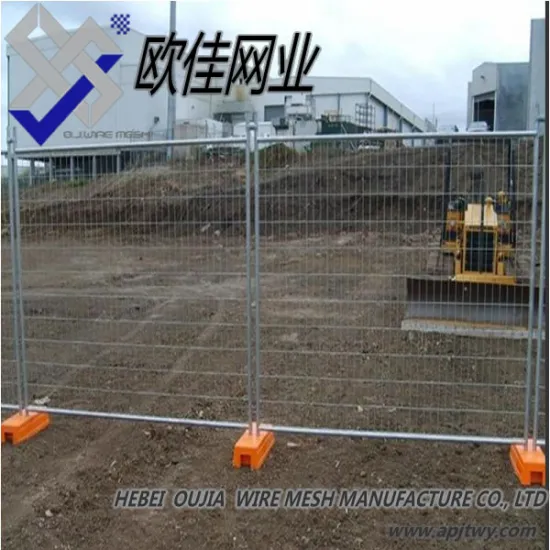 Hot-dip Galvanized Temporary Fence
