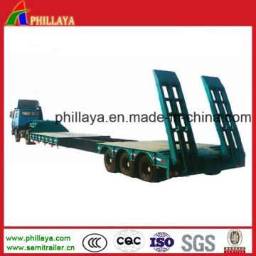 3 Axles Extendablbe Trailer / Low Bed Hydraulic Trailer
