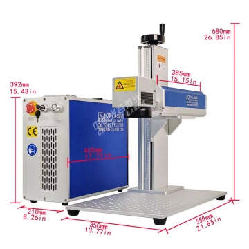 Fiber Laser Marking Machine 60W MOPA M7 for Metal Engraving
