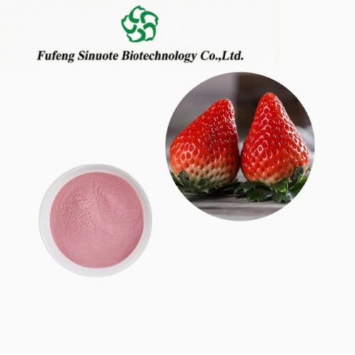 High Purity Strawberry Fruit Extract Powder