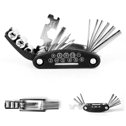 16-in-1 Multi-Function Bicycle Tool Set for Bike Accessories, Tools & Maintenance
