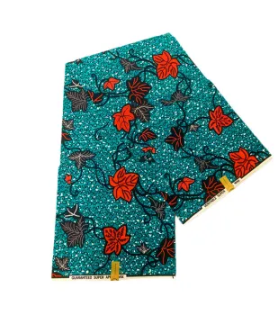 wholesales african polyester wax printed fabric
