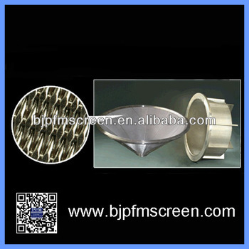 stainless steel sintered cone filter