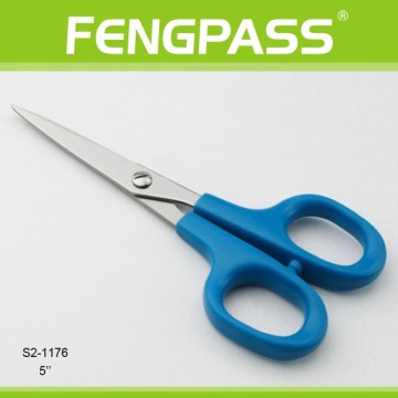 S2-1176 5" Stainless Steel Stationery / Kid Scissors Pointed End
