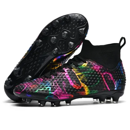 New Long Spike Football Shoes | Fashionable Low Top Grass Training Shoes