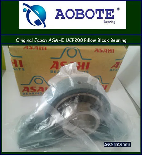 Sealed Pillow Block Bearing V3 , Asahi Ucp208 Stainless Steel For Motorcycle