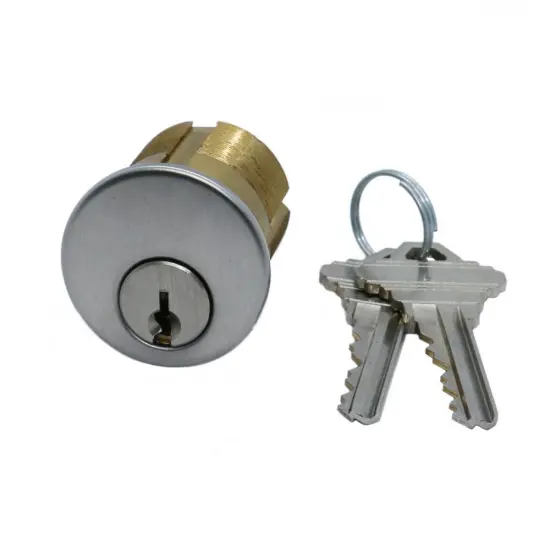 American M138 Mortise Door Lock Cylinder