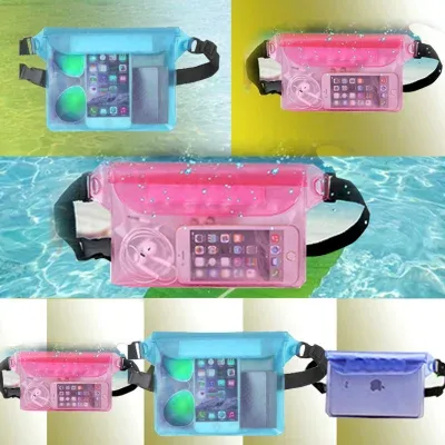 Transparent Large Full Protective Swimming Rafting Diving Touch Screen Waterproof Phone Case