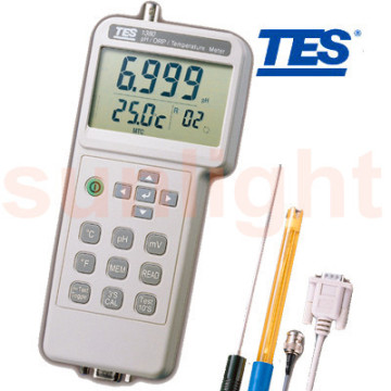 TES-1380K PH/ORP/Temperature Meter with Datalogger