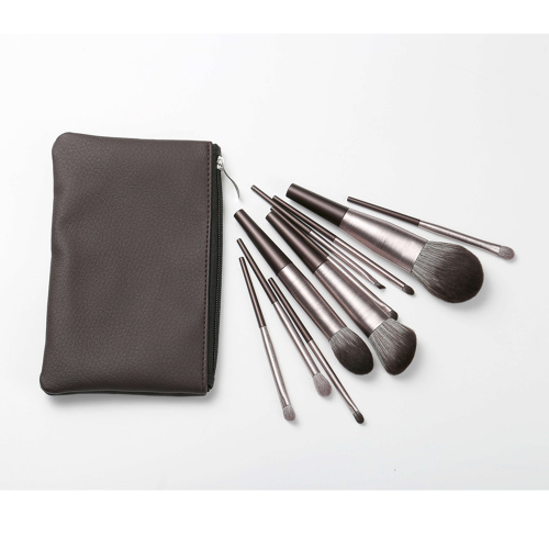 Set de 10 pinceles de maquillaje de etiqueta privada