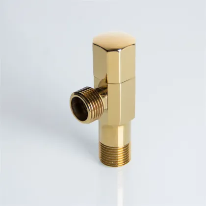 Ti-Gold Durable Shock Resistant Toilet Angle Valve | Bathroom Brass Angle Stop Valve