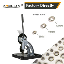 Machine de poinçonnage à œillets de bannière PVC semi automatique