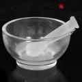 Glass Mortar with Glass Pestle 180mm
