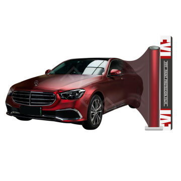 FYLFILM TPU Matt Romani Red Super Chrome Metallic cast color ppf