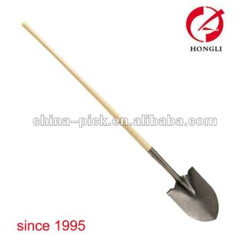 round point irrigating shovel