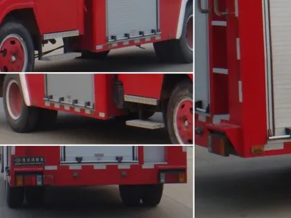 fire truck hose reel water cannon hose reel